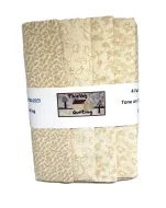 Tone On Tone Tea Dye Neutral 4 FQ Bundle Pack 