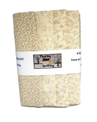 Tone On Tone Tea Dye Neutral 4 FQ Bundle Pack 