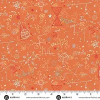 Makower Orbit Orange Formula Print FQ 