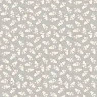 Makower Sweet Things Grey Tone on Tone Flower Pot Print FQ