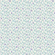 Makower Sweet Things Blue & Purple Square Print FQ