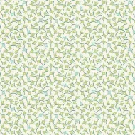 Makower Sweet Things Mint Green & Green Square Print FQ