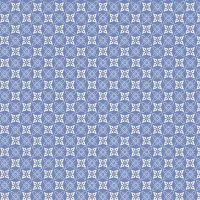 Makower Sweet Things Blue & Purple Abstract Print FQ