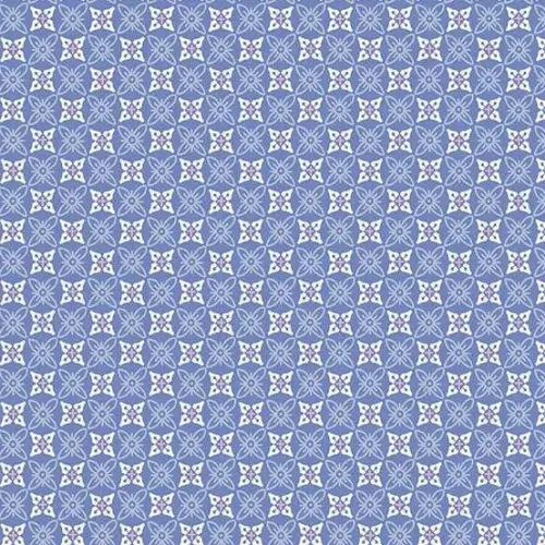 Makower Sweet Things Blue & Purple Abstract Print FQ