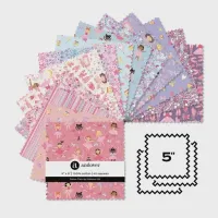 Makower Andover Dance Class 5" Charm Pack 